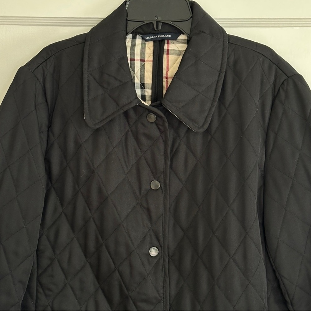 Black Burberry jacket/coat black - Picture 3 of 8